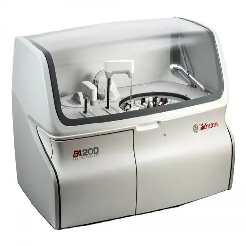 EQUIPO QUÍMICA CLINICA AUTOMATIZADO SIN MODULO ISE BIOSYSTEMS BA 200