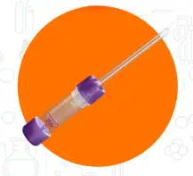 MICROTUBO LILA (MICROTAINER LILA) MICROVETTE 200 K3EDTA SARSTEDT PZA