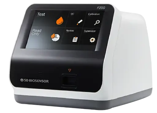[STF200-SEMI] ANALIZADOR DE INMUNOLOGIA AUTOMATICA SD BIOSENSOR EQUIPO F200 (SEMINUEVO PARA VENTA) LISTO PARA VENTA.